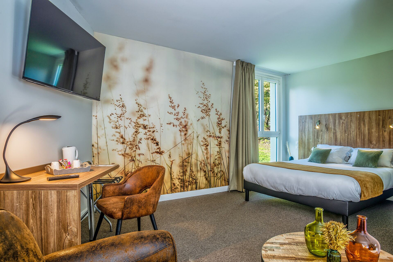 Bedroom 3, Les Jardins de l'Anjou, Maine-et-Loire