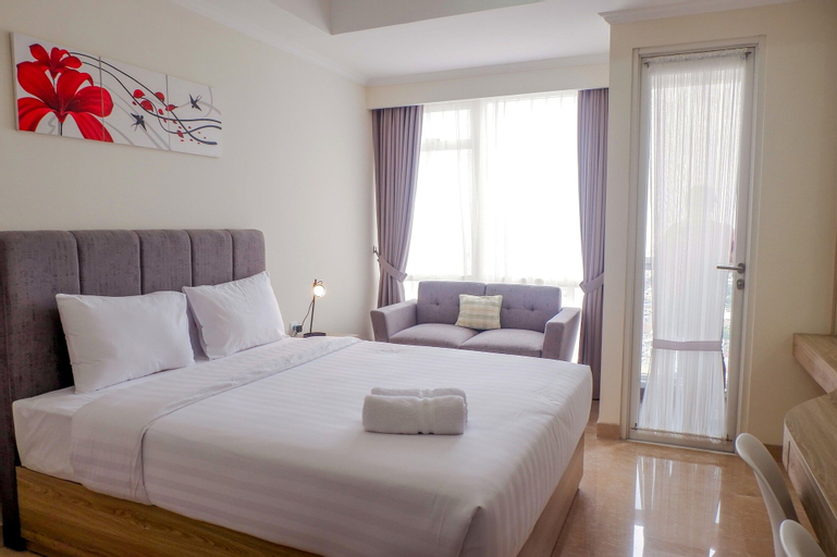 New Furnished Studio Menteng Park Apartment By Travelio, Central Jakarta