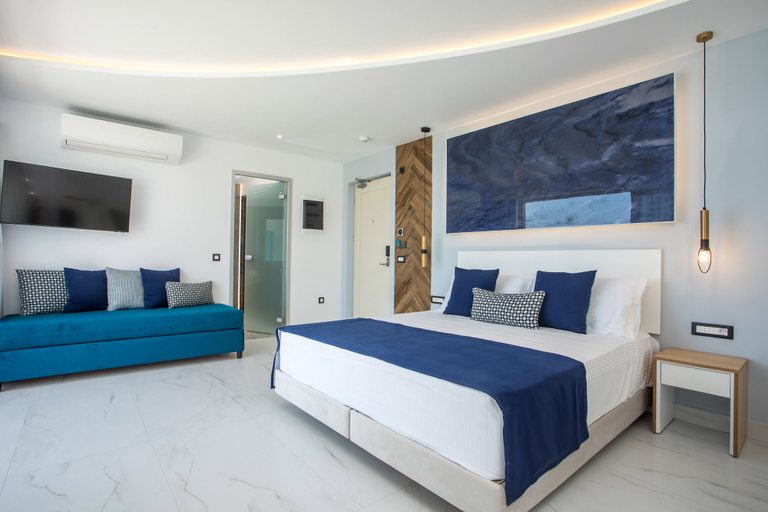Bedroom 3, Lindos White Hotel & Suites, South Aegean