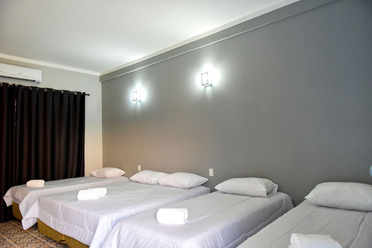 Bedroom 3, Pousada Villa das Flores, Olímpia