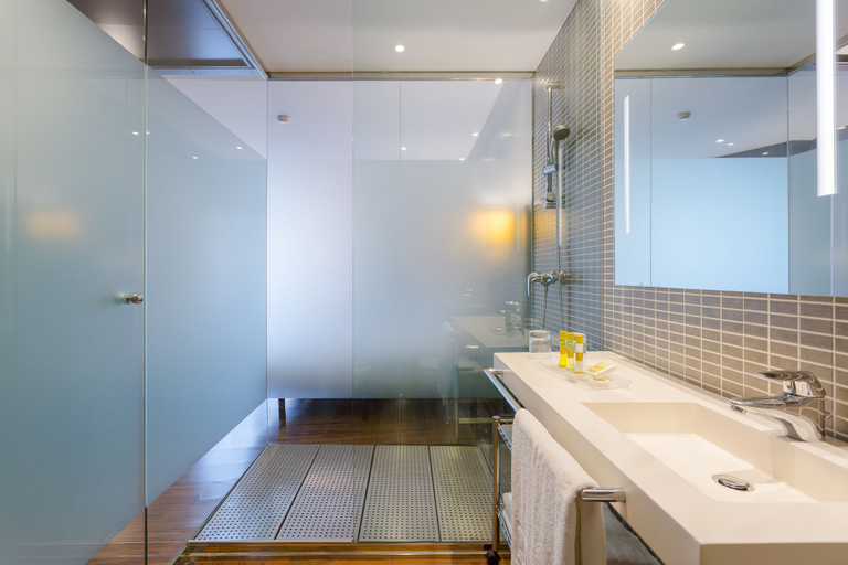 Bathroom 4, Hotel Eurostars Monte Real, Madrid
