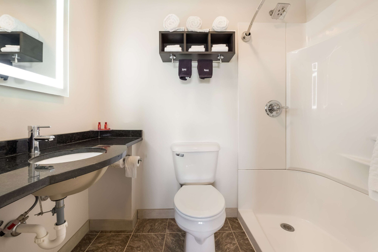 Bathroom 5, SureStay Hotel by Best Western Thomson, Carroll