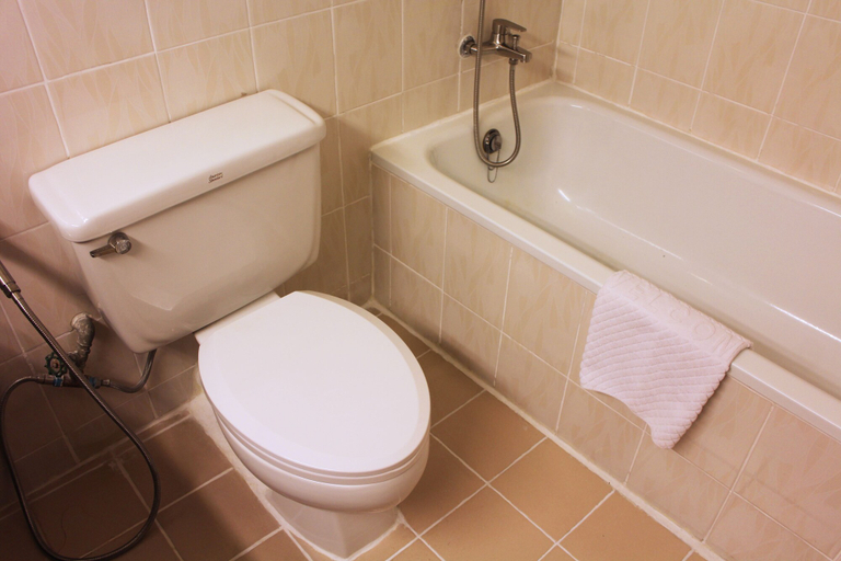 Bathroom 5, Alfa Hotel, Yangon