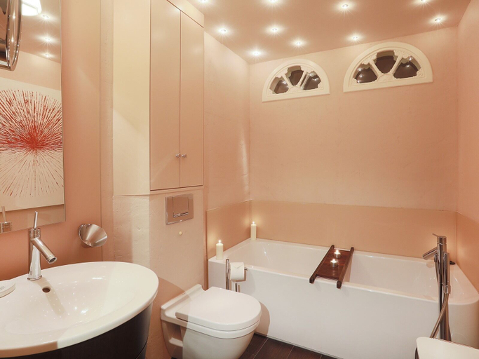 Bathroom 3, Ferienwohnung Kliffsand, Nordfriesland