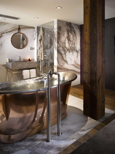 Bathroom 5, The Emblem Prague Hotel, Praha 1