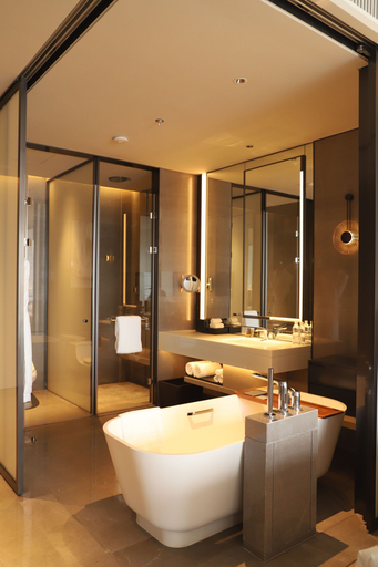 Bathroom 5, Wuhan Marriott Hotel Optics Valley, Wuhan