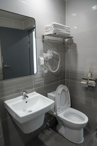 Bathroom 3, Aroomi Hotel Hyupjae, Jeju