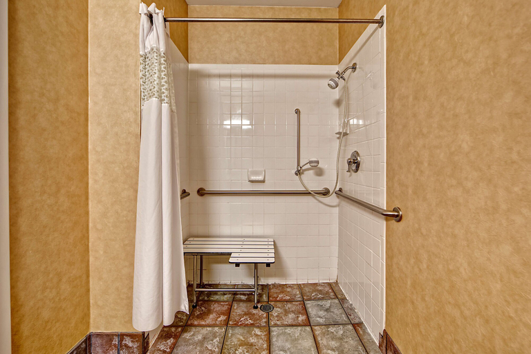 Bathroom 4, Hampton Inn Laurinburg, Scotland
