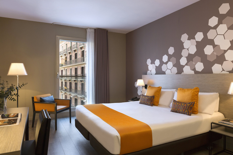 Bedroom 3, Citadines Ramblas Barcelona, Barcelona