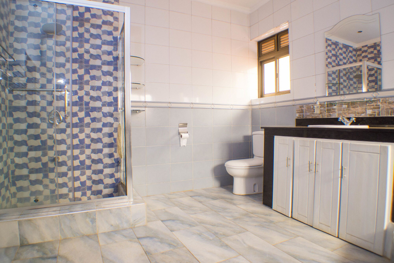 Bathroom 3, Lake Breeze House, Kampala