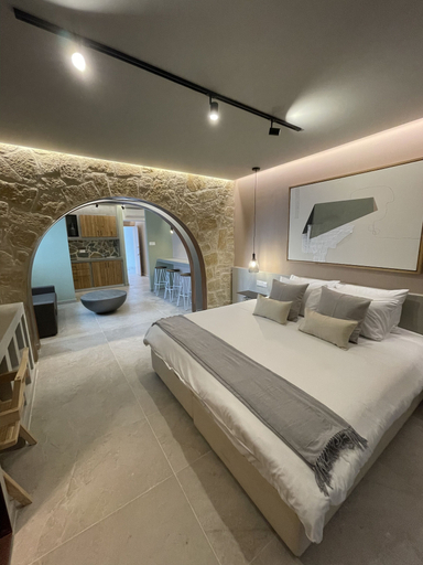 Bedroom 3, Vrachia Beach Hotel & Suites - Adults only