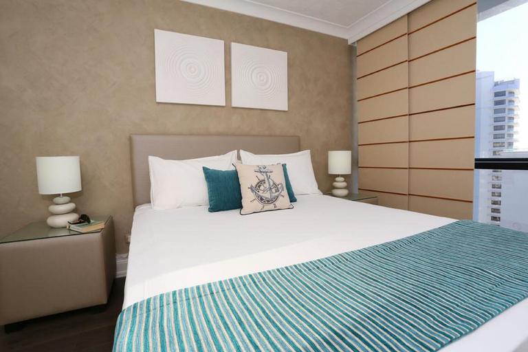Bedroom 4, Biarritz Apartments, Gold Coast