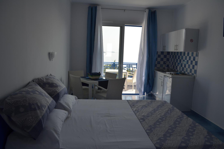 Bedroom 3, Bouganville Studios, South Aegean