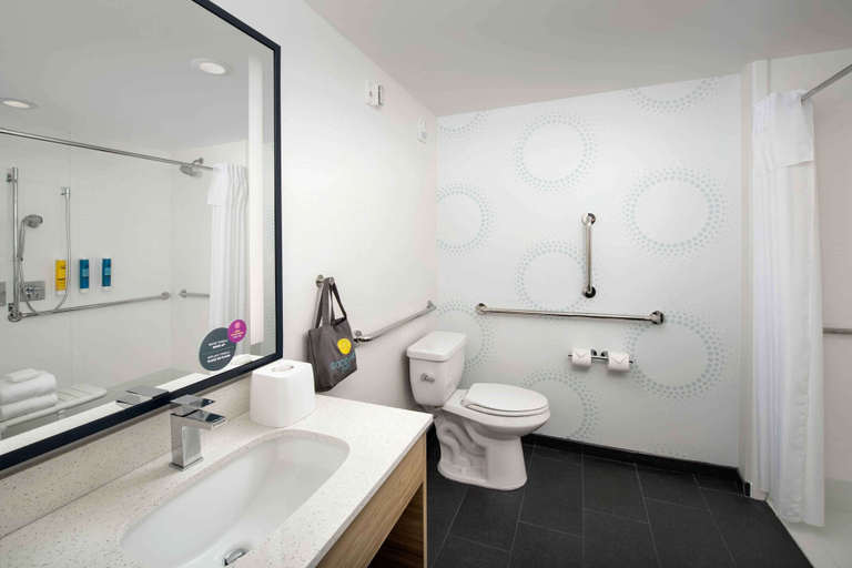 Bathroom 4, Tru by Hilton Nashville Downtown Convention Center, Davidson