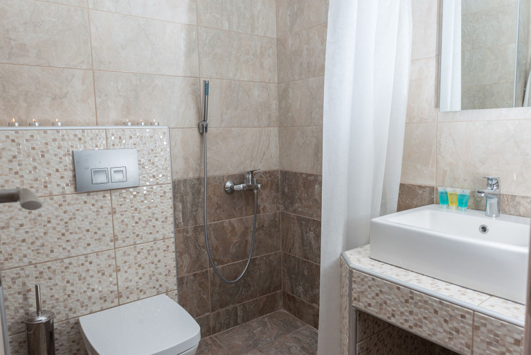Bathroom 4, Ammos Beach Seaside Luxury Suites, Central Macedonia