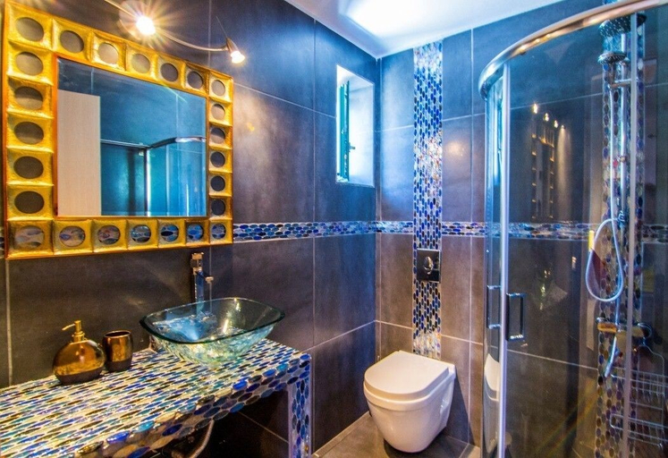 Bathroom 3, Artist's Villa Lilac Lilium, Ionian Islands
