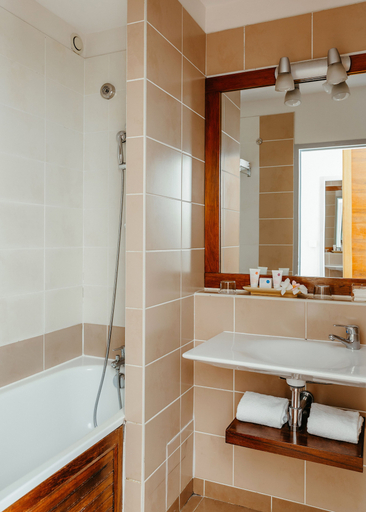 Bathroom 4, Hotel Le Recif, Saint-Paul