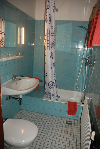 Bathroom 5, Hotel Lahnhof, Rhein-Lahn-Kreis