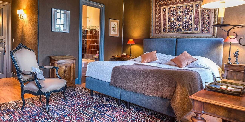 Bedroom 4, Domaine de Labarthe, Lot