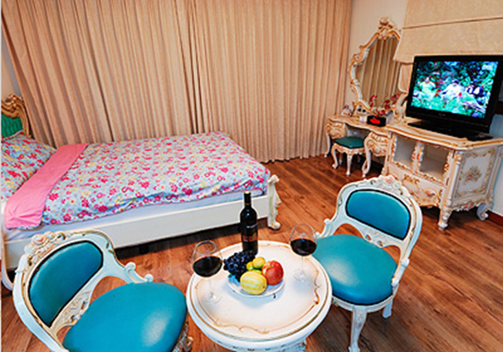 Bedroom 2, Ocean Bestvill, Jeju