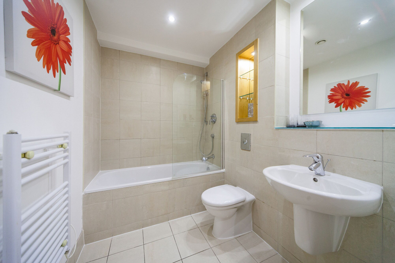 Bathroom 4, KSpace Serviced Apartments West One, Sheffield