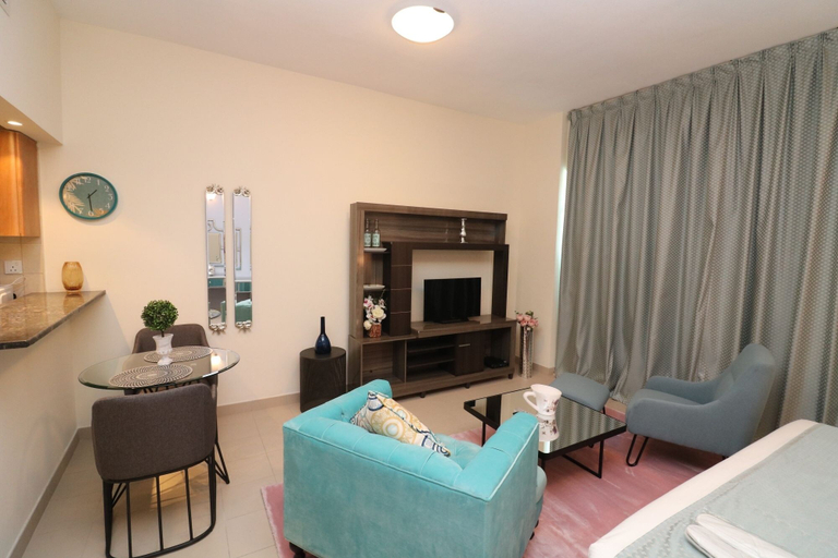 Living area 3, Piks Key - Cricket Tower Sports City, Dubai