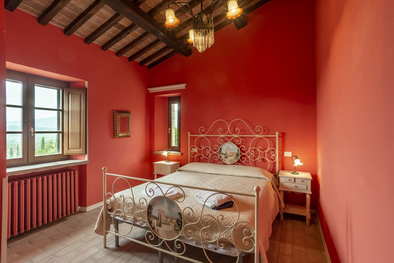 Bedroom 4, Agriturismo Le Case Rosse di Montebuono, Perugia