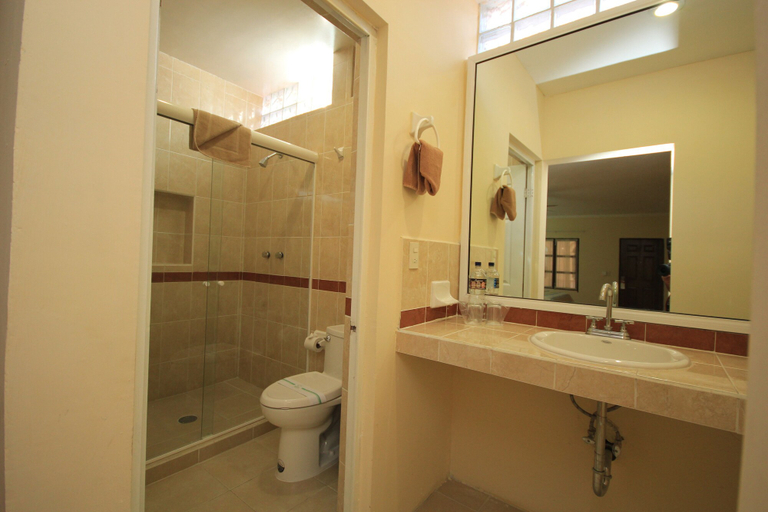 Bathroom 3, Hotel Mesón de la Merced, Vetagrande