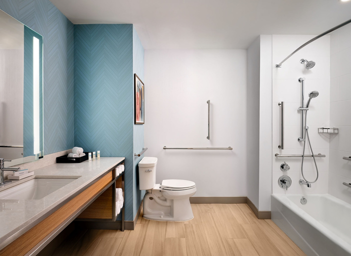 Bathroom 4, Hilton Garden Inn Grapevine at Silverlake Crossing, Tarrant