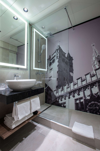 Bathroom 5, Radisson Blu Hotel, Basel, Basel
