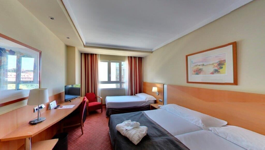 Bedroom 3, Hotel Silken Luis de León, León