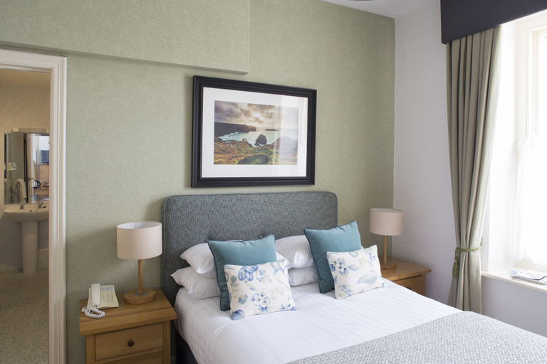 Bedroom 3, Mullion Cove Hotel & Spa, Cornwall