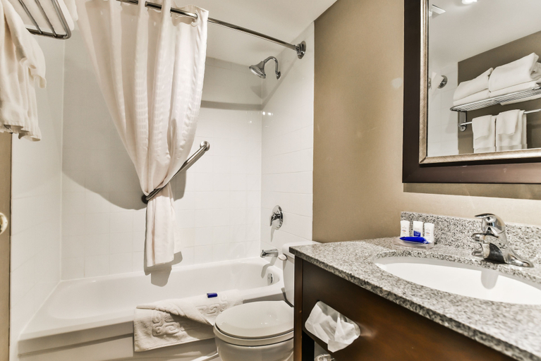 Bathroom 5, Best Western Plus Cambridge Hotel, Waterloo