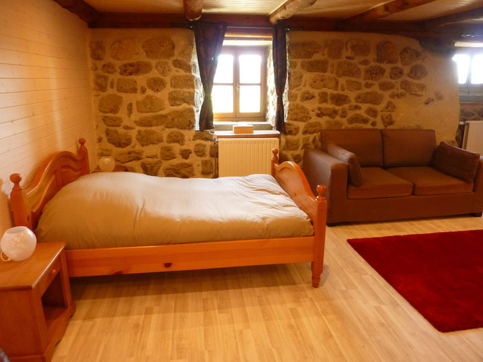 Bedroom 2, La Bergerie du Plateau, Ardèche