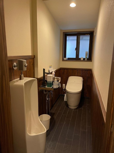 Bathroom 2, Yadoya Shiroganeya, Nagano
