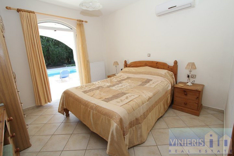 Bedroom 4, Spacious 5 Bed Villa With Pool in Kefalonia, Ionian Islands