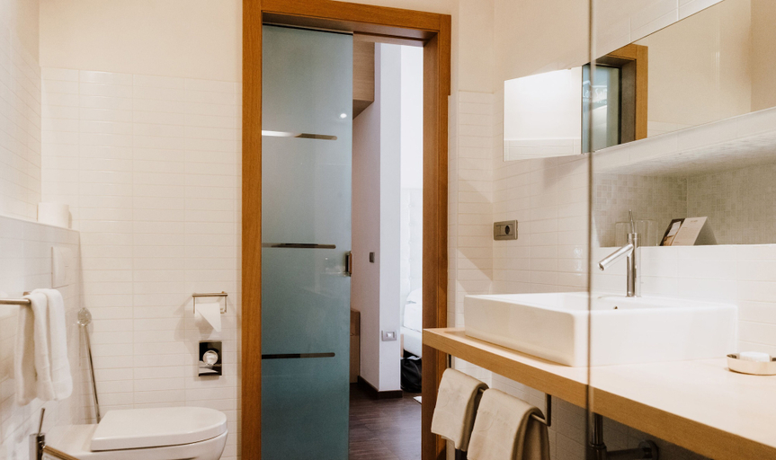 Bathroom 5, Hotel Lac Salin Spa & Mountain Resort, Sondrio