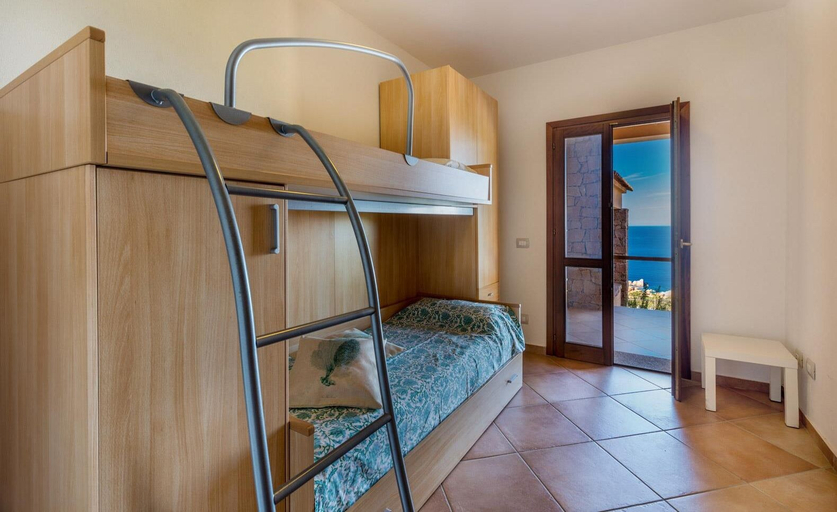 Bedroom 2, Casa Rosa Due, Olbia-Tempio