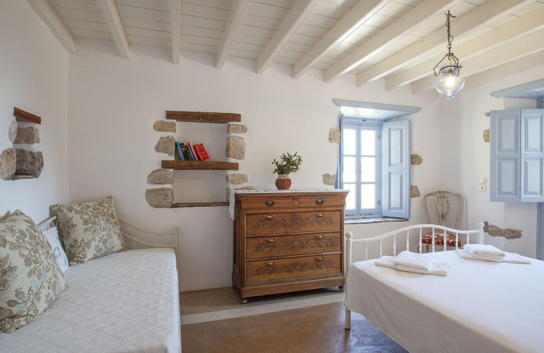 Bedroom 4, Theologos Houses, South Aegean