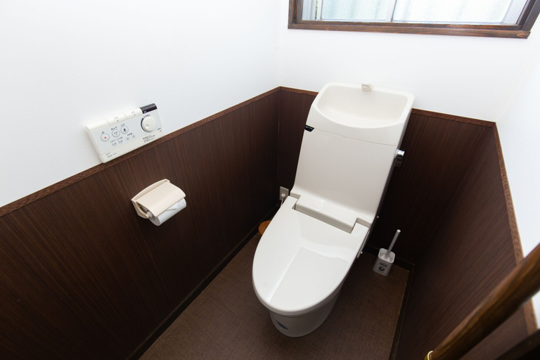 Bathroom 3, Cozy Villa with Hot springs and Nature, Itō