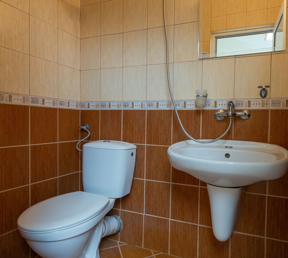 Bathroom, 1 Bedroom Apartment in Dafinka Guest House, Nesebar