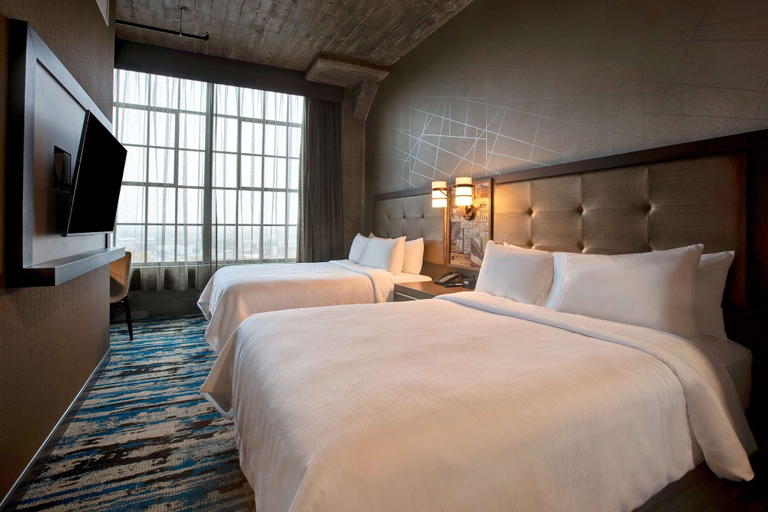 Bedroom 3, Embassy Suites by Hilton Rockford Riverfront, Winnebago