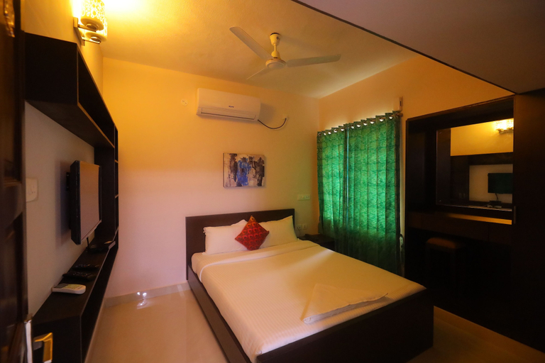 Bedroom 3, Kfour Apartment & Hotels Private Limited, Madurai