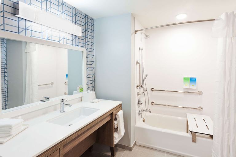 Bathroom 4, Home2 Suites by Hilton Alpharetta, Fulton