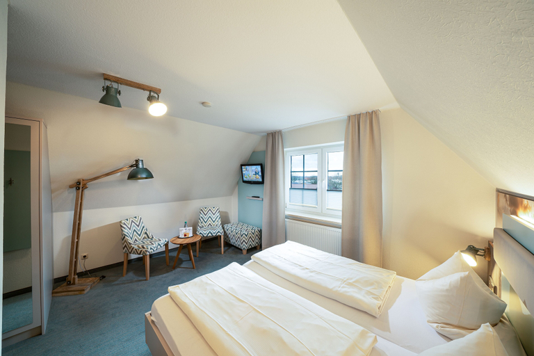 Bedroom 4, Deichhotel Grube, Cuxhaven