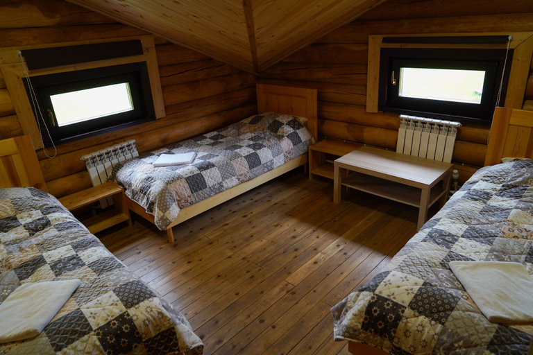 Bedroom 3, Eco-hotel Altair - Hostel, Ust'-Koksinskiy rayon