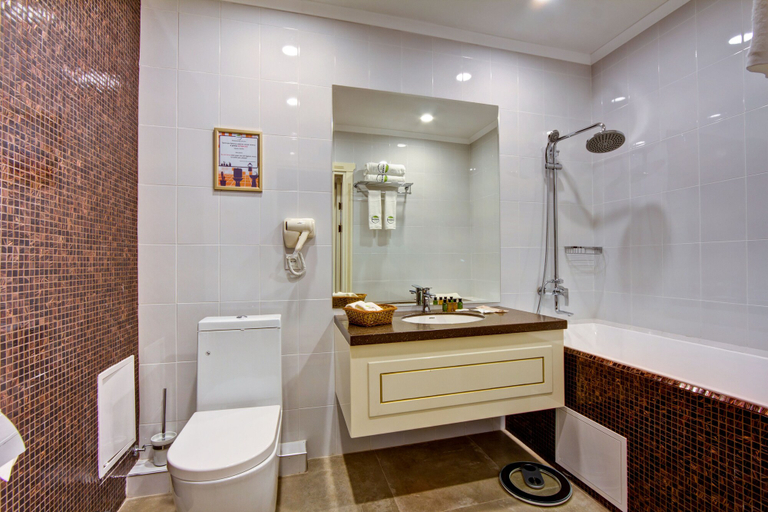 Bathroom 5, Garden Hotel, Bishkek