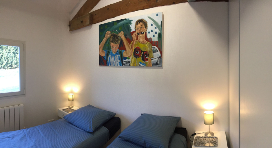 Bedroom 3, Mas Du Petit Claux, Bouches-du-Rhône