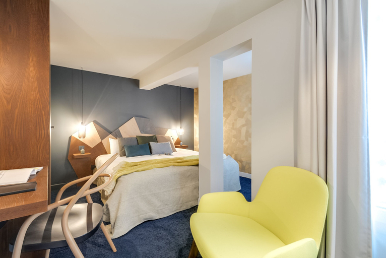 Bedroom 5, Wit Hotel, Paris