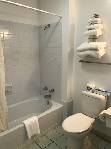 Bathroom 4, Grand Traverse Motel, Grand Traverse
